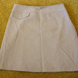 Banana Republic Tan Wool Mini Skirt